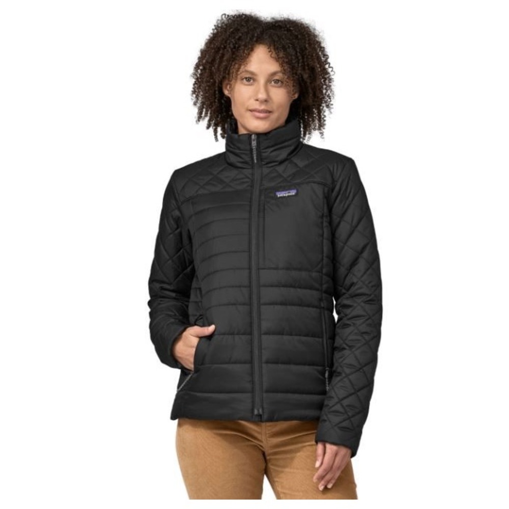 Patagonia Radalie Nano Puff Jacket Womens XL Black Insulated Quilted Full Zip